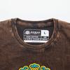 Nomad Sari Stonewashed Cotton T-Shirt - Sun & Zodiac - Brown - Large