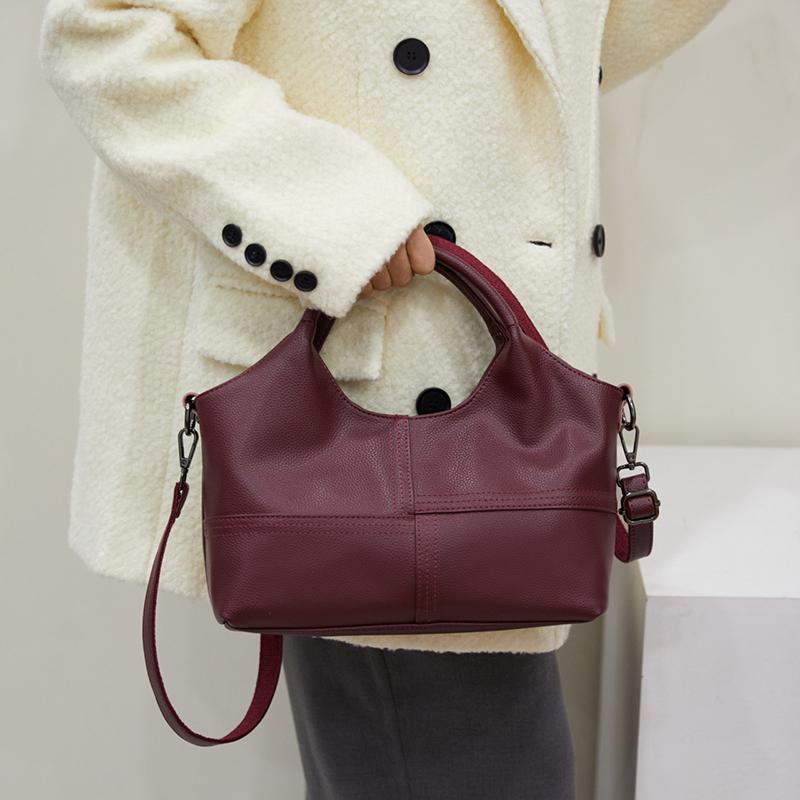 Yogodlns Brand Handbags Soft PU Leather High Quality Women Bag Large Capacity Casual Female Messenger Shoulder Bag Crossbody Bag