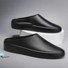 Z2024 Men's Closed-Toe Sandals: Soft Bottom Hole Shoes, Chef & Beach Wear, Coconut Style Slippers