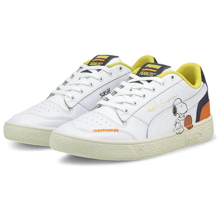 Peanuts X Puma Ralph Sampson Snoopy Unisex Sneakers White Peacoat 375516-01