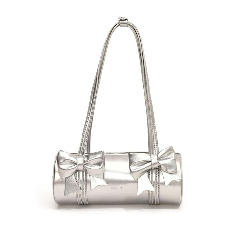 Korean Niche Underarm Bag Women's Summer 2025 New Trendy Fashion Pillow Bag Hand Carry Messenger Bag Red Bag