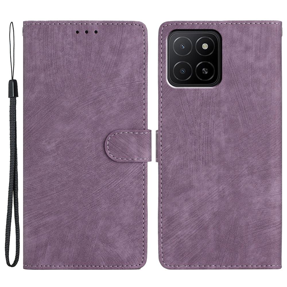 Чехол для Honor X5b/X5b Plus с отделениями для карт, покрытие PU-кожа с ощущением кожи, подставка