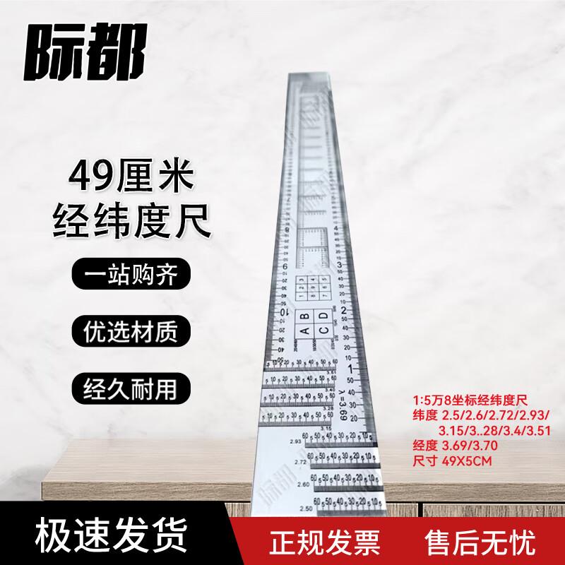 Jidu Latitude & Longitude Coordinate Map Ruler