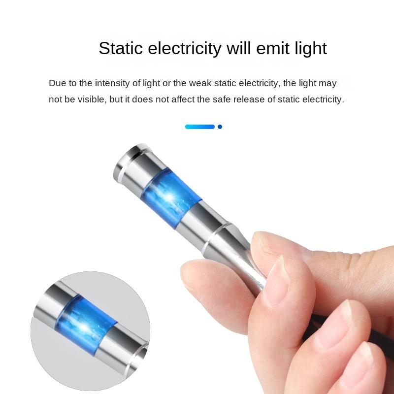 Статический стержень электростатический разрядник портативный антистатический брелок зимний сухой климат антистатический антистатический автомобильные принадлежности