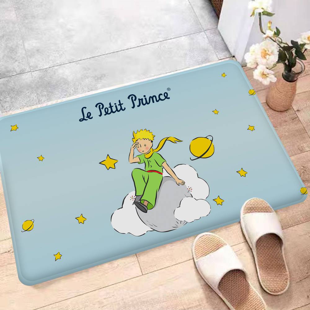 Литературные произведения Маленький П-Принц Коврик для ванной Скандинавский стиль Домашний придверный коврик Коврики для ванной-туалета Коврик для спальни