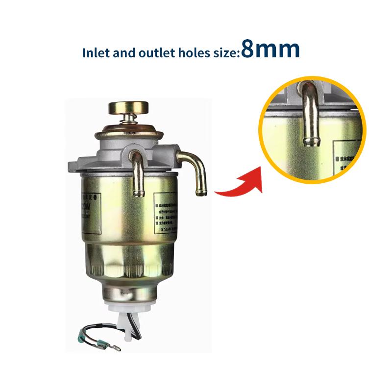 Oil-water separator filter DX200M MB220900 20801-02141 For Isuzu 600P Mitsubishi engine