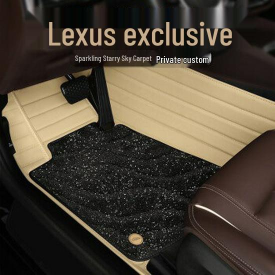 Автомобильные коврики на весь салон «Звездное небо» для Lexus ES200, UX260h, ES300h, RX3