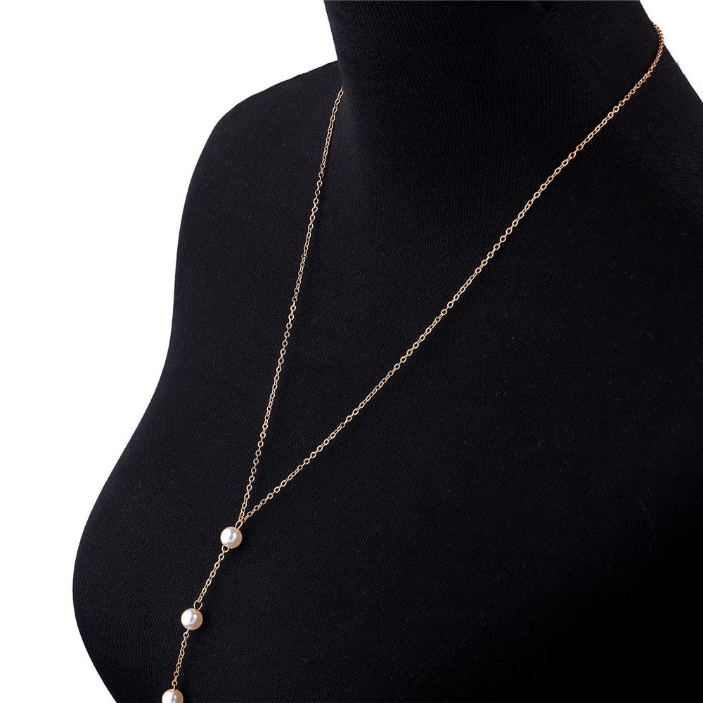 Бикини в богемном стиле Перекрестное ношение Украшения для тела Ожерелье-сбруя Цепочка на тело Цепочка на живот и талию