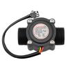 DIGITEN Water Flow Control LCD Display Controller Hall Sensor Flow Meter Counter Solenoid Valve Normally Closed 12V Power Supply + G3/4" + G3/4" N/C