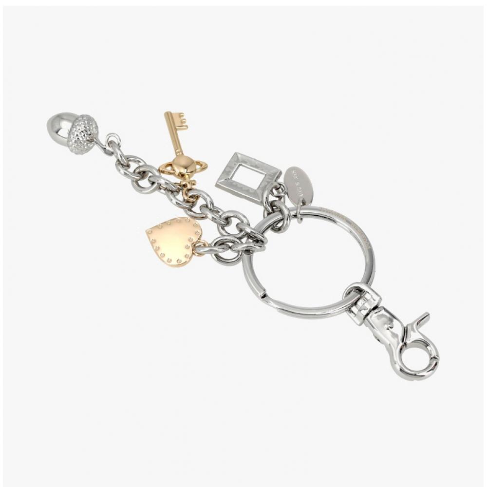 Брелок для ключей Vivienne Westwood с несколькими подвесками 8203012bu Om001f P404