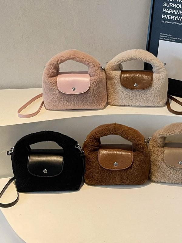 2025 Зимняя Универсальная Мини Плюшевая Меховая Сумка Кроссбоди