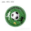 Чемпионат мира по футболу Детский день рождения Праздничные спортивные украшения для вечеринки Скатерть Бумажная тарелка Набор столовых приборов
