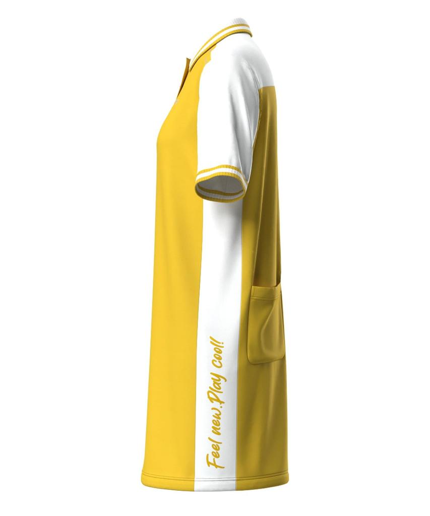 Ping Apparel Women's Short Sleeve Dress (Moisture-Wicking, Quick-Drying, UV Protection) / Golf / 622-5124300 060_Yellow SS