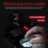 USB-проводная игровая мышь RGB, 6400 точек на дюйм, макропрограммируемые мыши с подсветкой для настольного ноутбука, регулируемая оптическая геймерская мышь