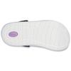 Crocs Сабо LiteRide EVA с круглым носком, слипоны, унисекс, сине-фиолетовые 204592-4SP