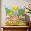 PPom CUTE PPom PPurin cushion cover For Pillow Printing Sofa Decoration Home Car Room Coffee Shop Office Nordic Simplicity