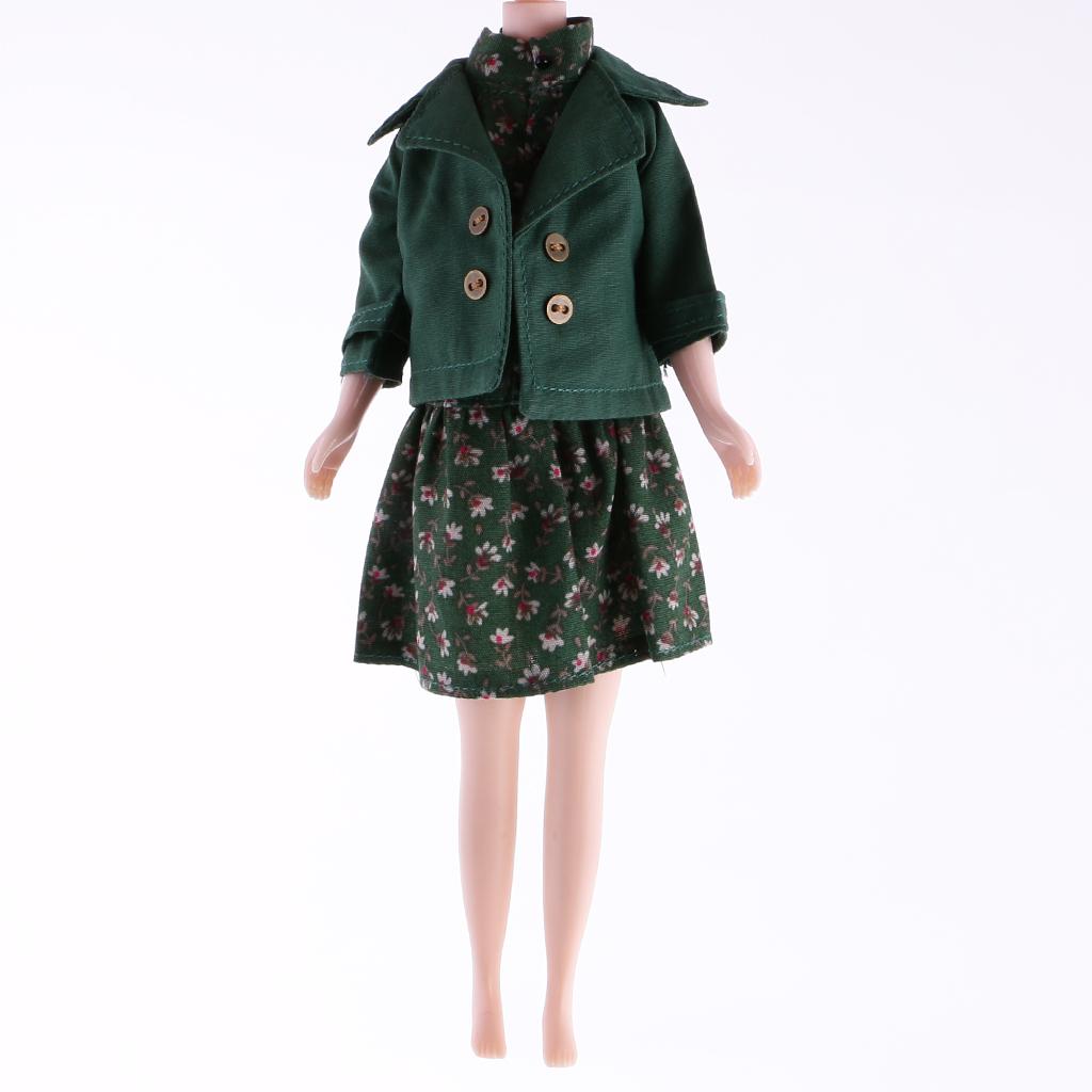 Милое/Повседневное платье для кукол, комплект одежды для кукол Blythe 12 дюймов, Аксессуары для изготовления и ремонта