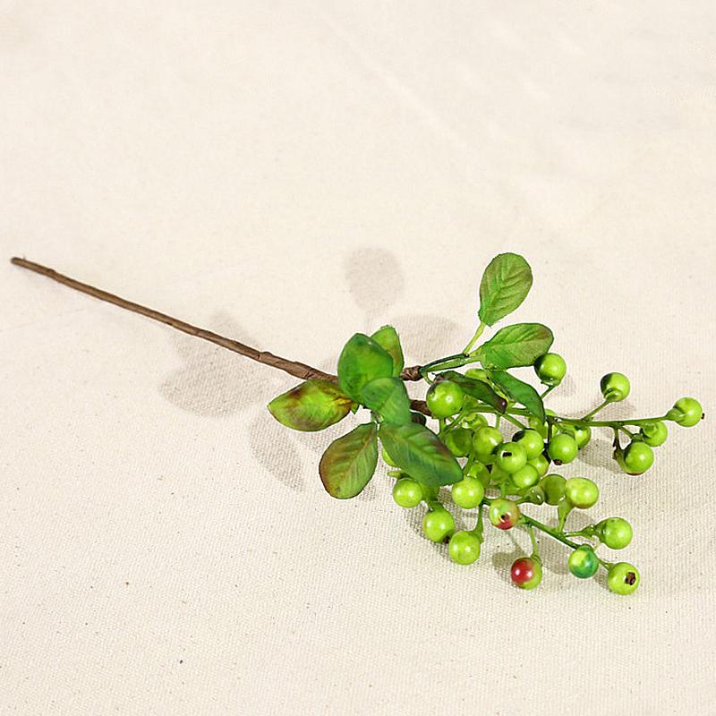 Искусственная голубика Рождественская ягода Имитация фруктов Рождественские украшения Сделай сам Свадебный букет Фотодекор Новогодний Рождественский декор