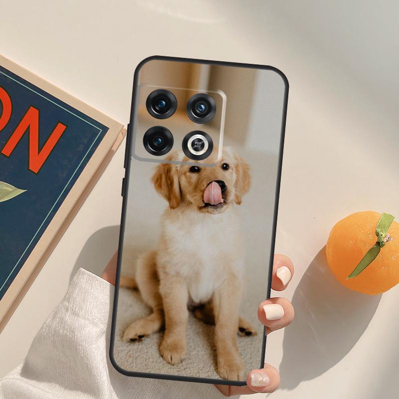 Golden Retriever Dog Case For OnePlus 11 10 9 8 Pro 8T 9R 10T 9RT Ace Nord 2 2T CE N10 N100 N20 N200 Back Cover