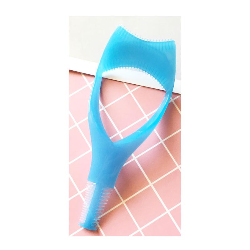 Карточка для ресниц 3-в-1: Набор подводок, щипцов для завивки ресниц и инструментов