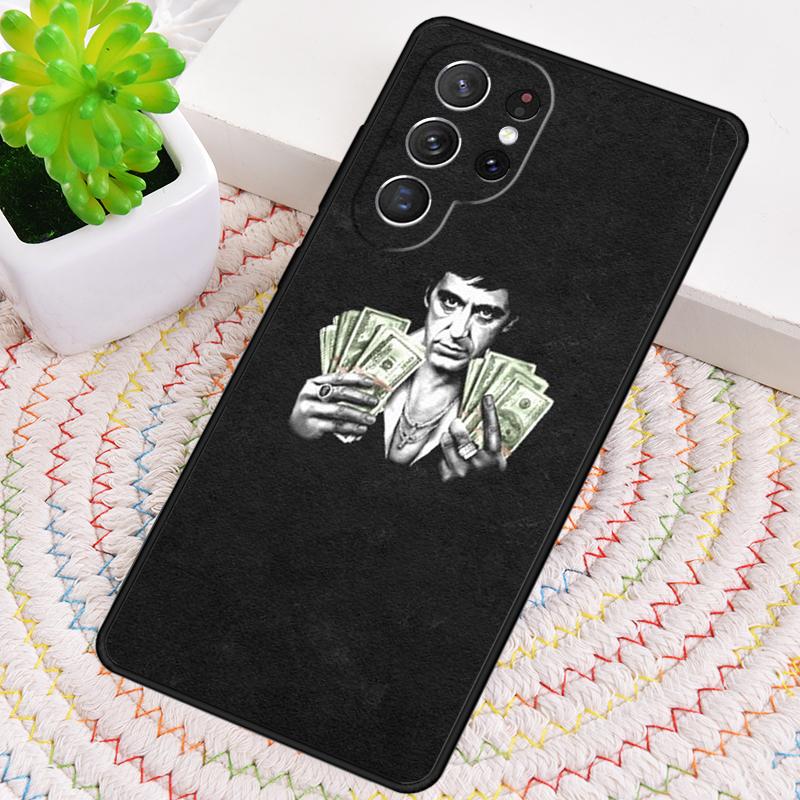 Чехол из ТПУ Tony Montana Scarface для Samsung Galaxy note 10 pro S26 S25 S24 S23 S22 Ultra Plus S21 FE S20 Ударопрочный чехол