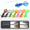 5Pcs 5.5CM/2G Soft Butterfly Shrimp Lure with Curly Tail Colorful Artificial Bait Saltwater Freshwater Bass Walleye Trout Fishing Accessories