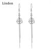 Lindon Copper Alloy Zircon Earrings Drop Earrings For Women Wedding Party Gifts