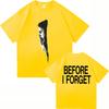The Kid Laroi Before I Forget Tee Shirt 2026 New Album Menwomen Clothing Harajuku High Quality Tops TShirts Vintage