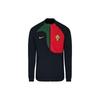 Color-Block Logo Embroidered Long Sleeve Soccer Jersey 2022-23 Season Portugal Team Men Tops DH4746-451