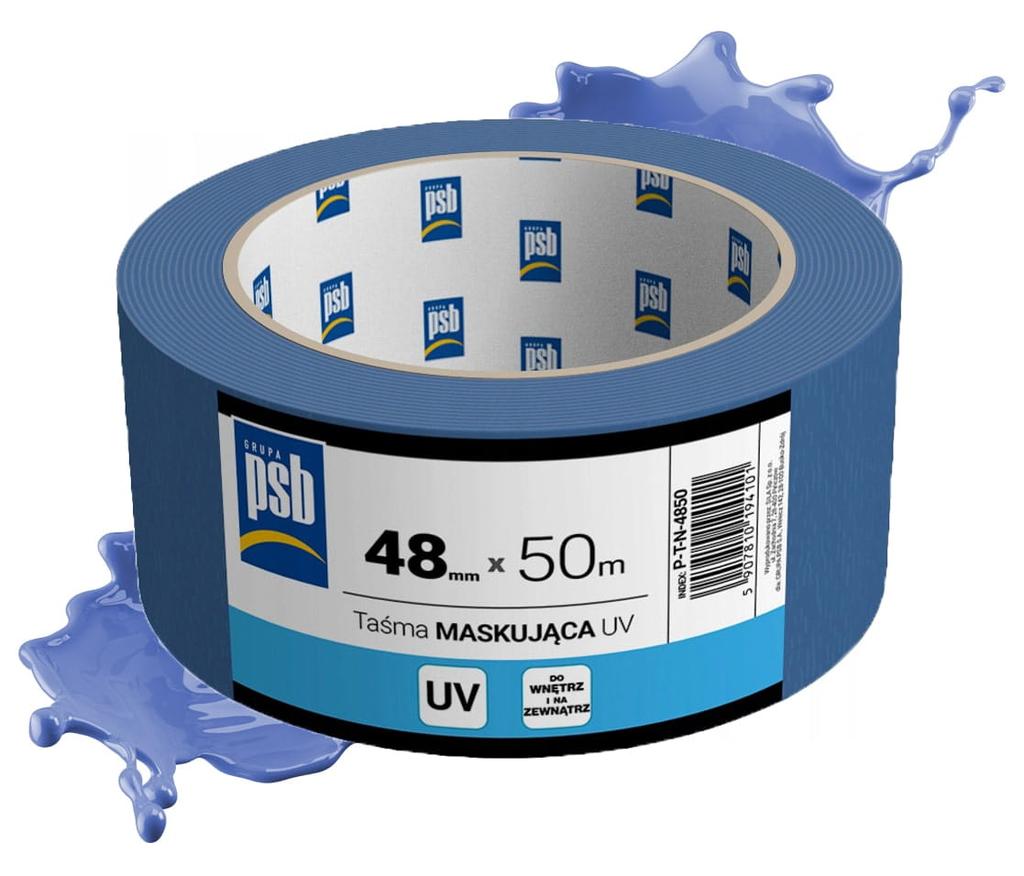 Blue UV masking tape PSB 48mm x 50m