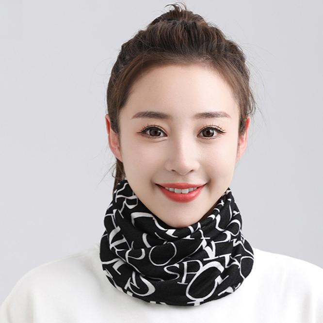 Винтажный снуд с узором снежинок, набор в стиле бохо, мягкий, теплый, эластичный, шапки, зимний, для улицы, ветрозащитный, холодозащитный, защита шеи