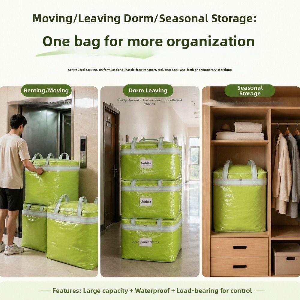 Large Capacity Storage Sack Dustproof Quilt Clothes Storage Bag Luggage Packing Bag Moving