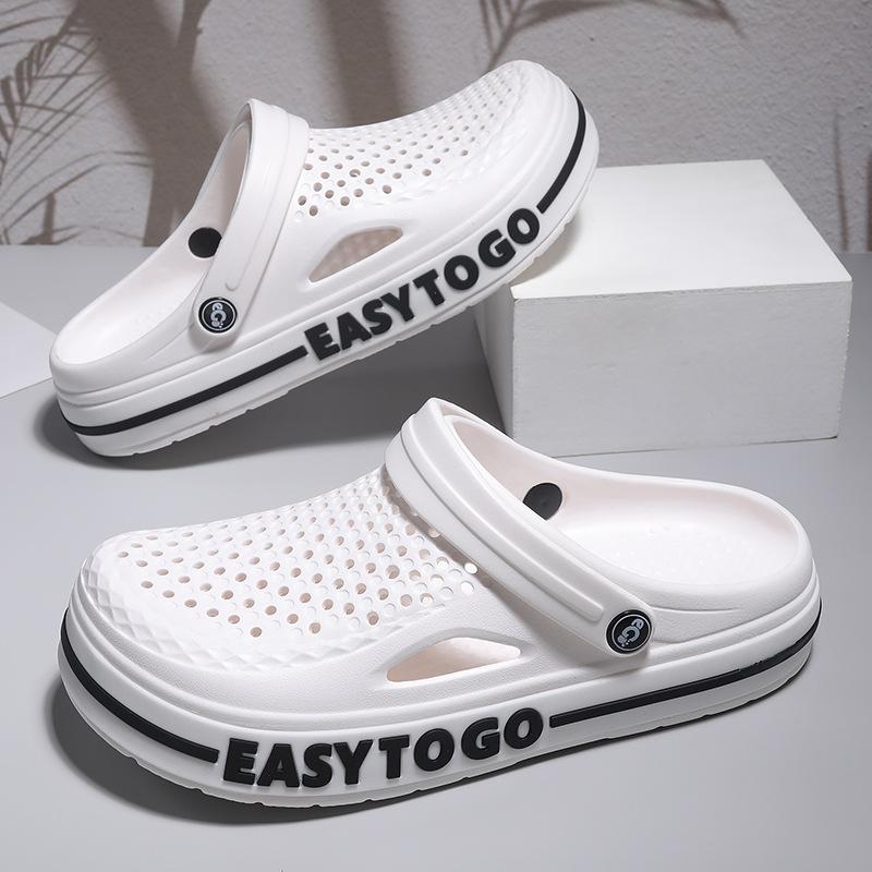 Сабо унисекс садовая обувь легкие нескользящие шлепанцы тапочки повседневные открытые пляжные сандалии обувь для взрослых