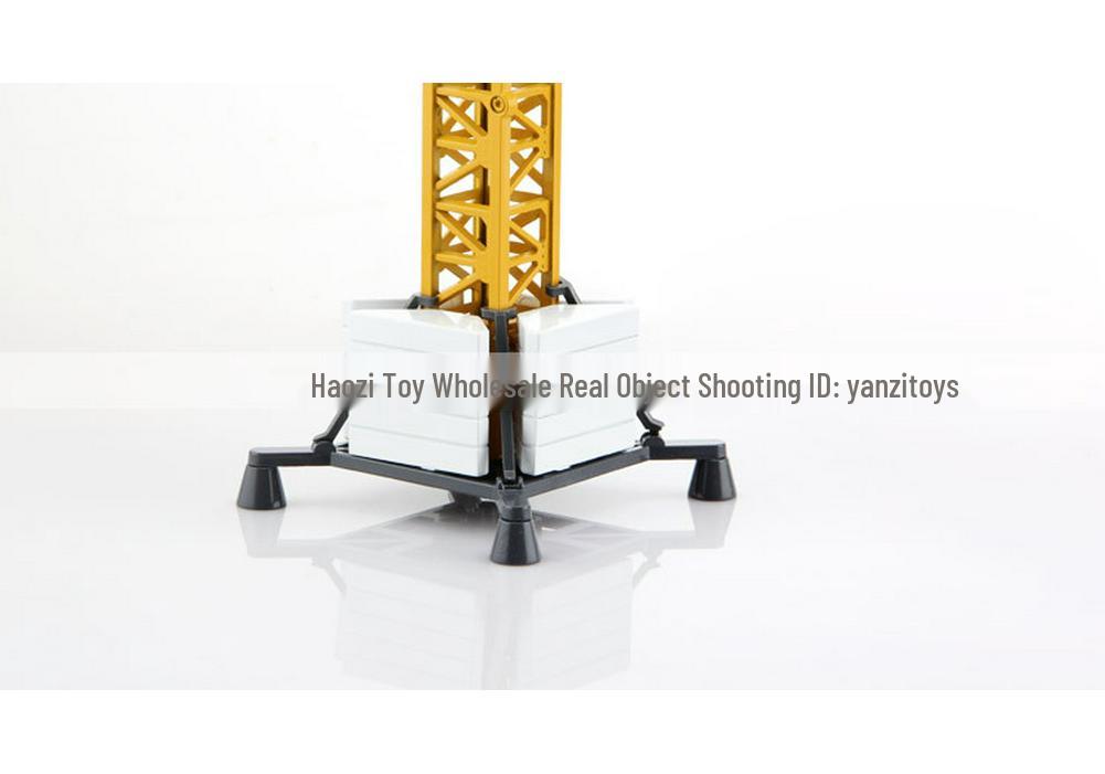 KDW 625017 Engineering Alloy Tower Crane Model Simulation, Large-Scale