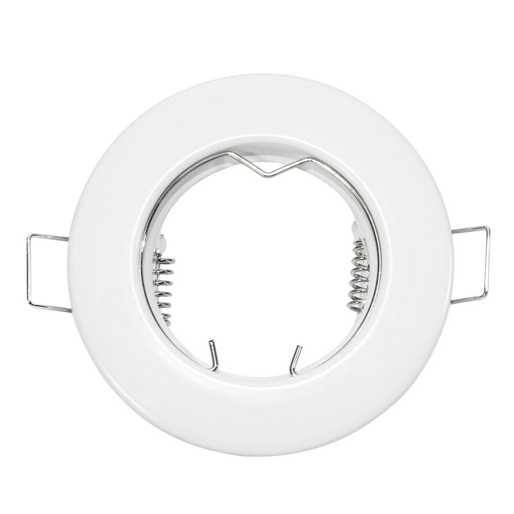 LED Downlight Recessed Mount Frame GU5.3/GU10/E27 Ceiling Lamp Holder Base Kitchen Spot Lighting Bracket Fittings Cutout 55mm