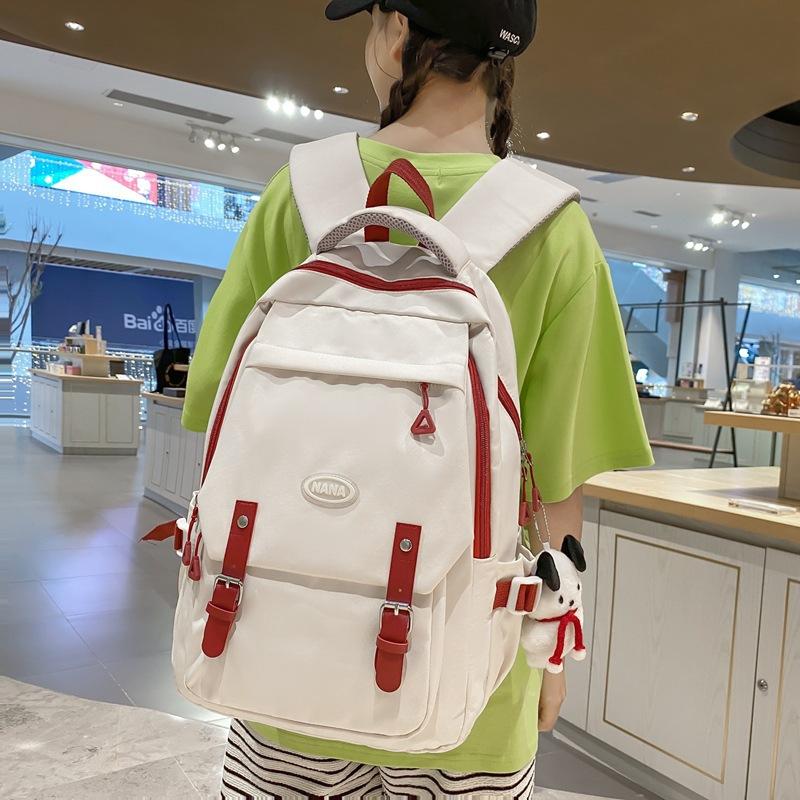 Новый школьный рюкзак большой вместимости для учеников средней и старшей школы, рюкзак для милой девушки
