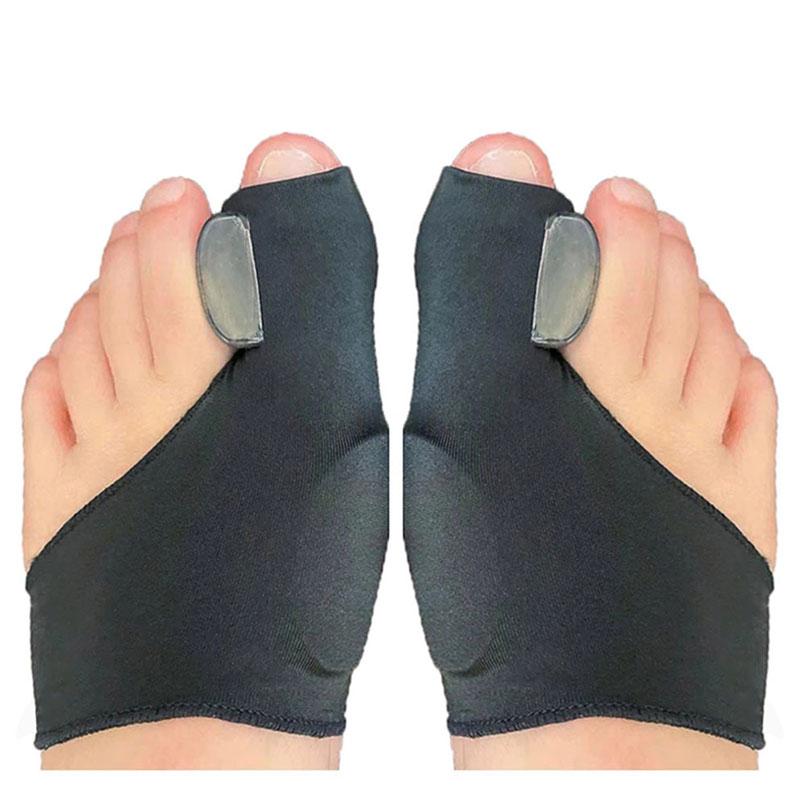 2 шт. Разделитель пальцев ног Hallux Valgus Корректор ортопедических стелек для коррекции косточки большого пальца ноги Коррекция педикюра Носок Выпрямитель Инструменты
