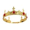 Взрослые Короны Короля Регия Древний Головной Убор Короля Регулируемый Головной Убор Короля для Вечеринок Мероприятие в Королевской Тематике