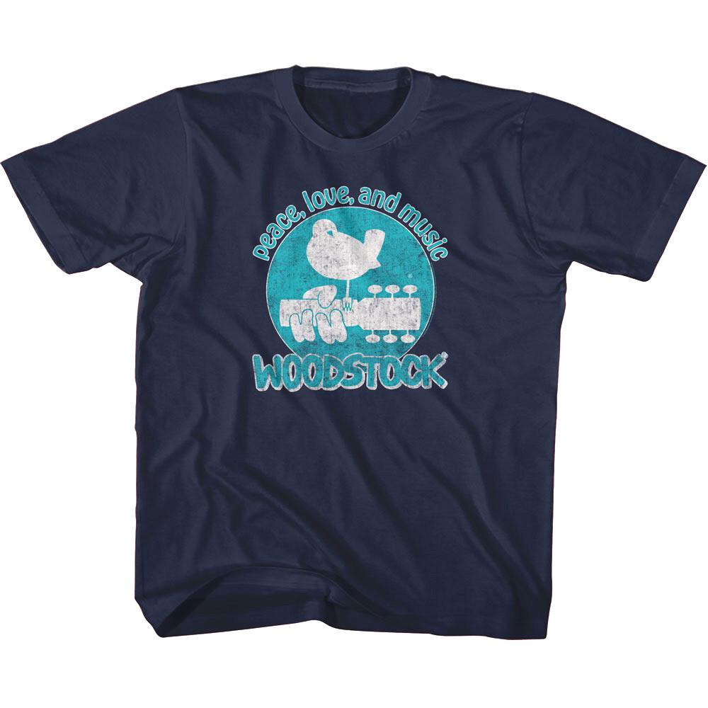 Футболка Woodstock Мир Любовь и Музыка