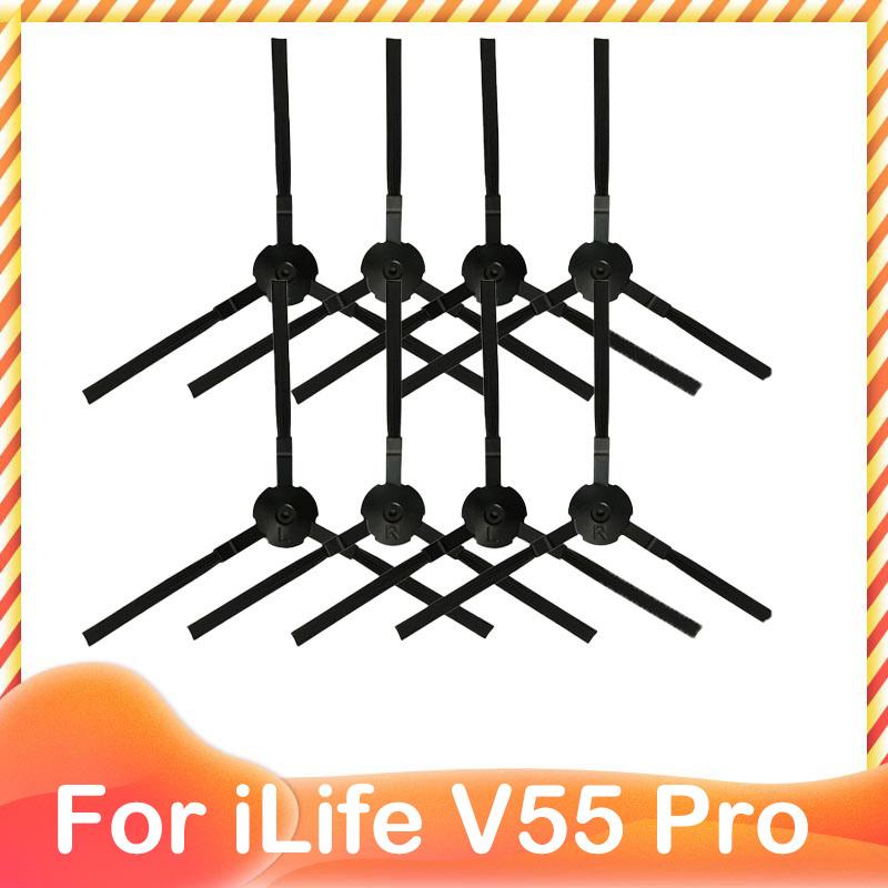 Для iLife Chuwi V55 Pro Боковая щетка Сетчатый фильтр Hepa-фильтр Ткань для швабры Сменный набор Запчасть для роботизированного пылесоса