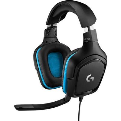 Игровые наушники - Проводные - Logitech G - G432 - USB - Xbox One, PS4, Switch, ПК, MAC - Черный