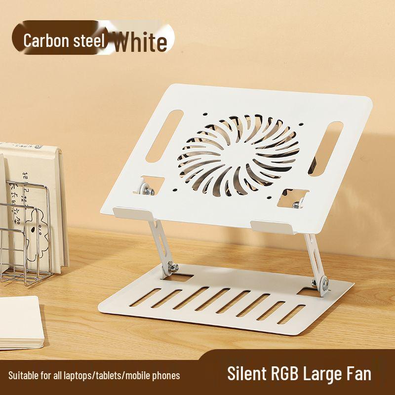 Складная регулируемая охлаждающая подставка для ноутбука и планшета со встроенной игровой опорной рамой