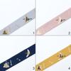 1M Vintage Chinese Crane Embroidered Jacquard Ribbon 6.5cm Trim Braid DIY Table Flag Trimmings Garment Hanfu Accessory Craft