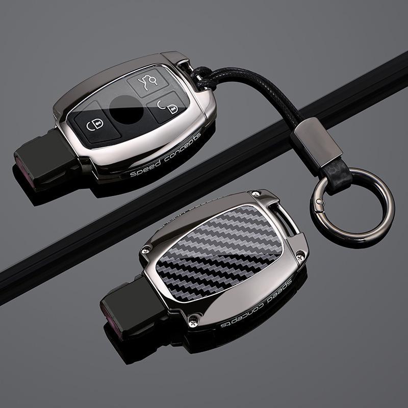 Чехол для ключа Mercedes-Benz для C200L, GLA, B200, CLA220, C180L (Старая модель), A180, GLC.