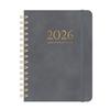 Еженедельный Ежемесячный Планировщик 2026 Портативный Формат А5 Блокнот-Ежедневник Стильный Дизайн Книга для Расписания Школьные Принадлежности