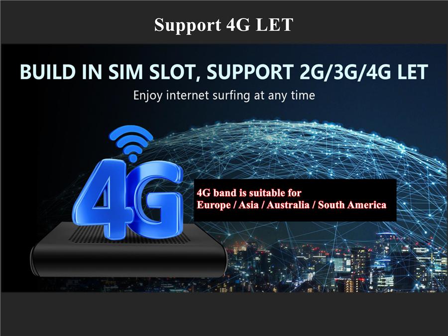 Для поддержки CarPlay Ai Box Беспроводной Android Auto GPS 4G LTE Мультимедийный адаптер