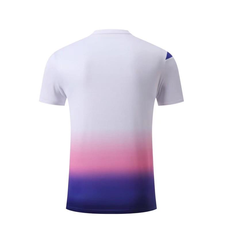 Quick-Dry Badminton Shirt Men Women Breathable Sport T-Shirt Team Uniform Students Adults