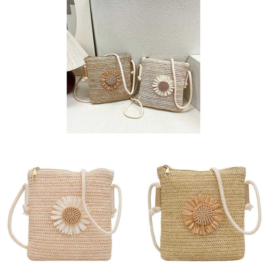 Fabric Mini Phone Bag With Zipper Closure For Daily Casual Use