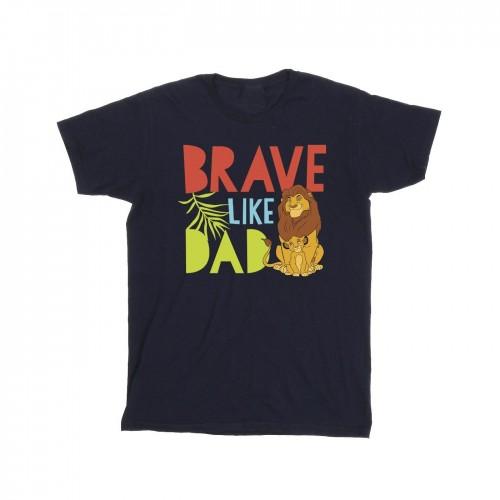 Disney Mens The Lion King Brave Like Dad T-Shirt