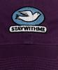 Парик Stay With Me, постиранная бейсболка - Фиолетовый